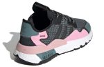 (W) Adidas originals Nite Jogger Green Black Pink EF5428