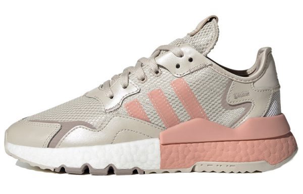 (W) Adidas originals Nite Jogger Grey Pink FV1333