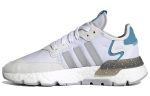 (W) Adidas originals Nite Jogger Shoes White/Blue FX6904