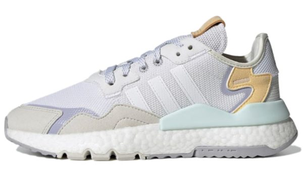 (W) Adidas Originals Nite Jogger ‘White Gray Purple’ H01728