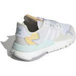 (W) Adidas Originals Nite Jogger ‘White Gray Purple’ H01728