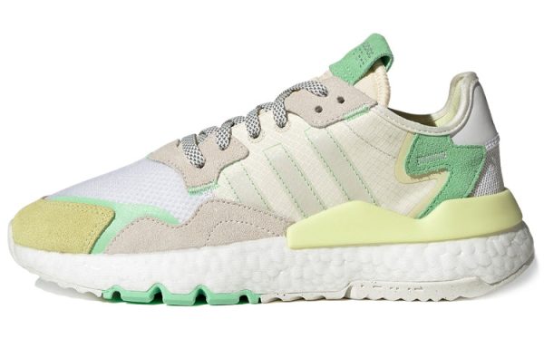 (W) Adidas originals Nite Jogger White Yellow Green FY3104