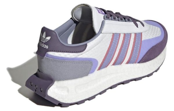 (W) Adidas Originals Retropy E5 Boost Shoes ‘White Purple Black’ IE0492