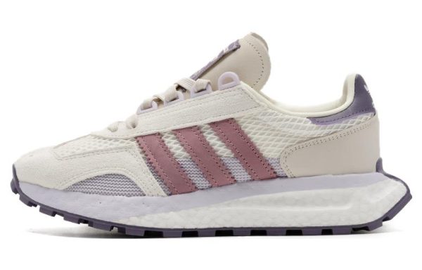 (W) Adidas Originals Retropy E5 Shoes Beige White Purple IE0504