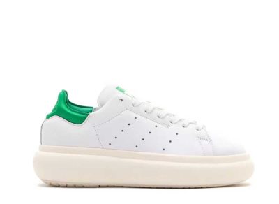 (W) Adidas Originals Stan Smith PF “Footwear White/Off White/Green” ID2786