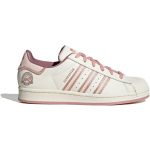 (W) Adidas Originals Superstar Shoes Cream White Pink IE5528