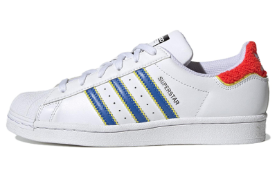 (W) Adidas Originals Superstar White Blue HQ1939