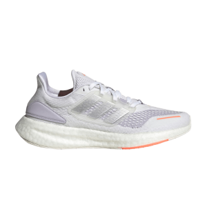 (W) Adidas PureBoost 22 Heat.RDY White Coral Fusion HQ1420