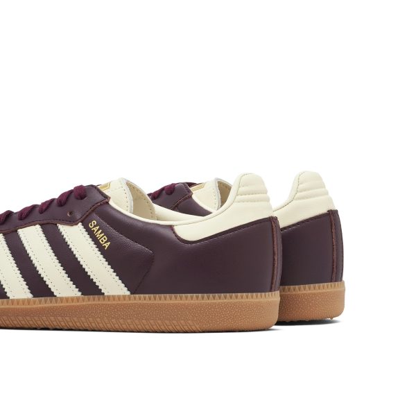 (W) Adidas Samba OG Maroon ID0477