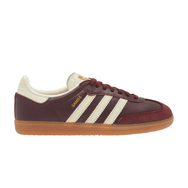 (W) Adidas Samba OG Maroon ID0477