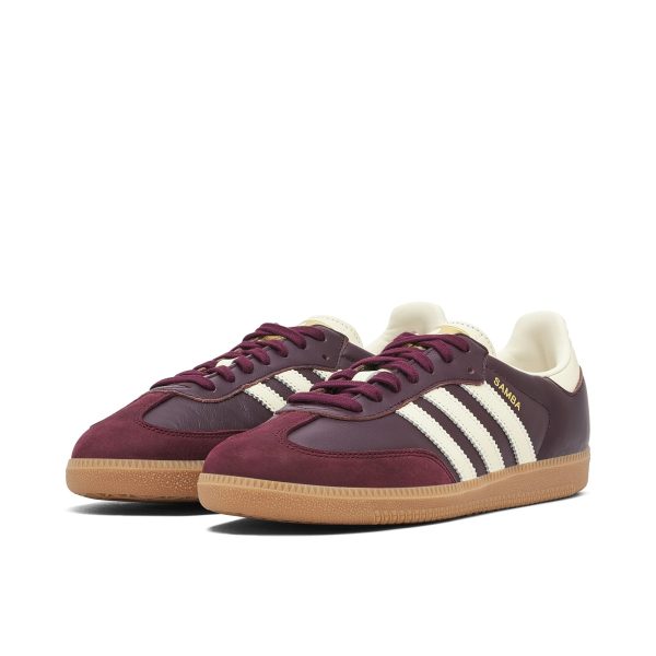 (W) Adidas Samba OG Maroon ID0477