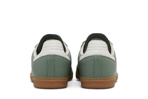 (W) Adidas Samba OG Silver Green Gum IE7011