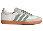 (W) Adidas Samba OG ‘White Silver Green’ ID0492