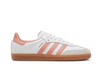 (W) Adidas Samba OG White Wonder Clay Gum IG5932