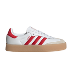 (W) Adidas Sambae White Scarlet Gum ID0438