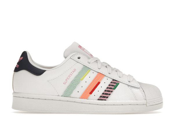 (W) Adidas Superstar ‘Multi Jagged Stripes’ GW9783