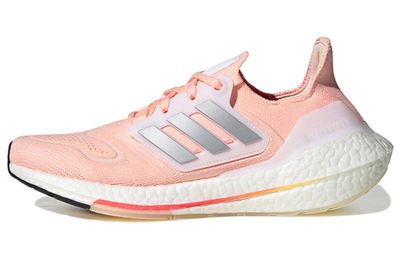 (W) Adidas Ultra Boost 22 Wear-resistant Breathable Pink HR1030