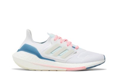 (W) Adidas UltraBoost 22 White Almost Blue GX5929