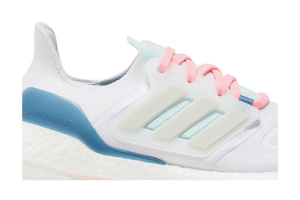 (W) Adidas UltraBoost 22 White Almost Blue GX5929