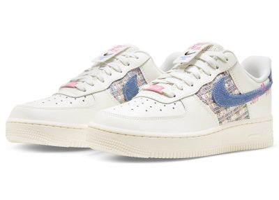 (W) Air Force 1 Low 07 LX Denim BouclÃ© FJ7740-141