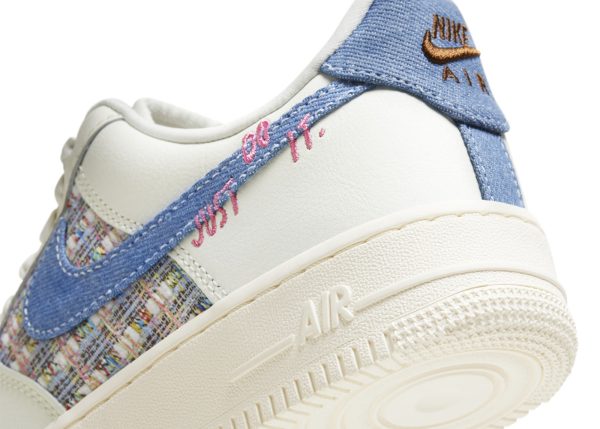 (W) Air Force 1 Low 07 LX Denim BouclÃ© FJ7740-141