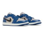 (W) Air Jordan 1 Low ‘French Blue College Grey’ DC0774-402