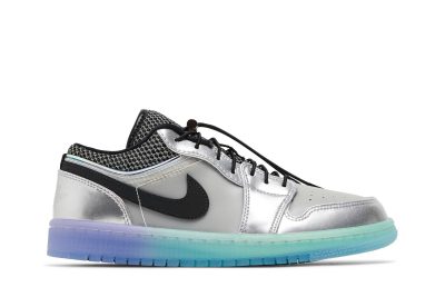 (W) Air Jordan 1 Low SE ‘Metallic Silver Gradient’ DJ5199-109