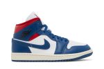 (W) Air Jordan 1 Mid French Blue BQ6472-146