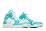 (W) Air Jordan 1 Mid Marine Green DV2229-300