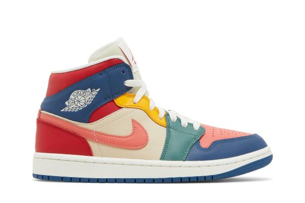 (W) Air Jordan 1 Mid ‘Multi-Color’ DN3738-400