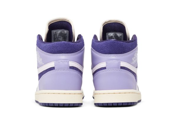 (W) Air Jordan 1 Mid ‘Purple Chenille’ DZ3745-500