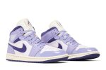 (W) Air Jordan 1 Mid ‘Purple Chenille’ DZ3745-500