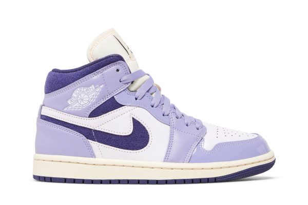 (W) Air Jordan 1 Mid ‘Purple Chenille’ DZ3745-500