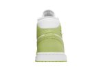 (W) Air Jordan 1 Mid SE Green Python DV2959-113