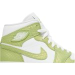 (W) Air Jordan 1 Mid SE Green Python DV2959-113