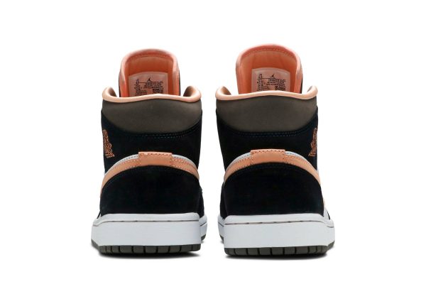 (W) Air Jordan 1 Mid SE Peach Mocha DH0210-100