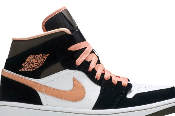 (W) Air Jordan 1 Mid SE Peach Mocha DH0210-100