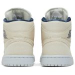 (W) Air Jordan 1 Mid SE White Midnight Navy DM9126-104