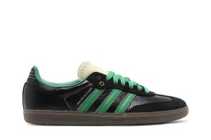 Wales Bonner x Adidas Samba Black Green S42590